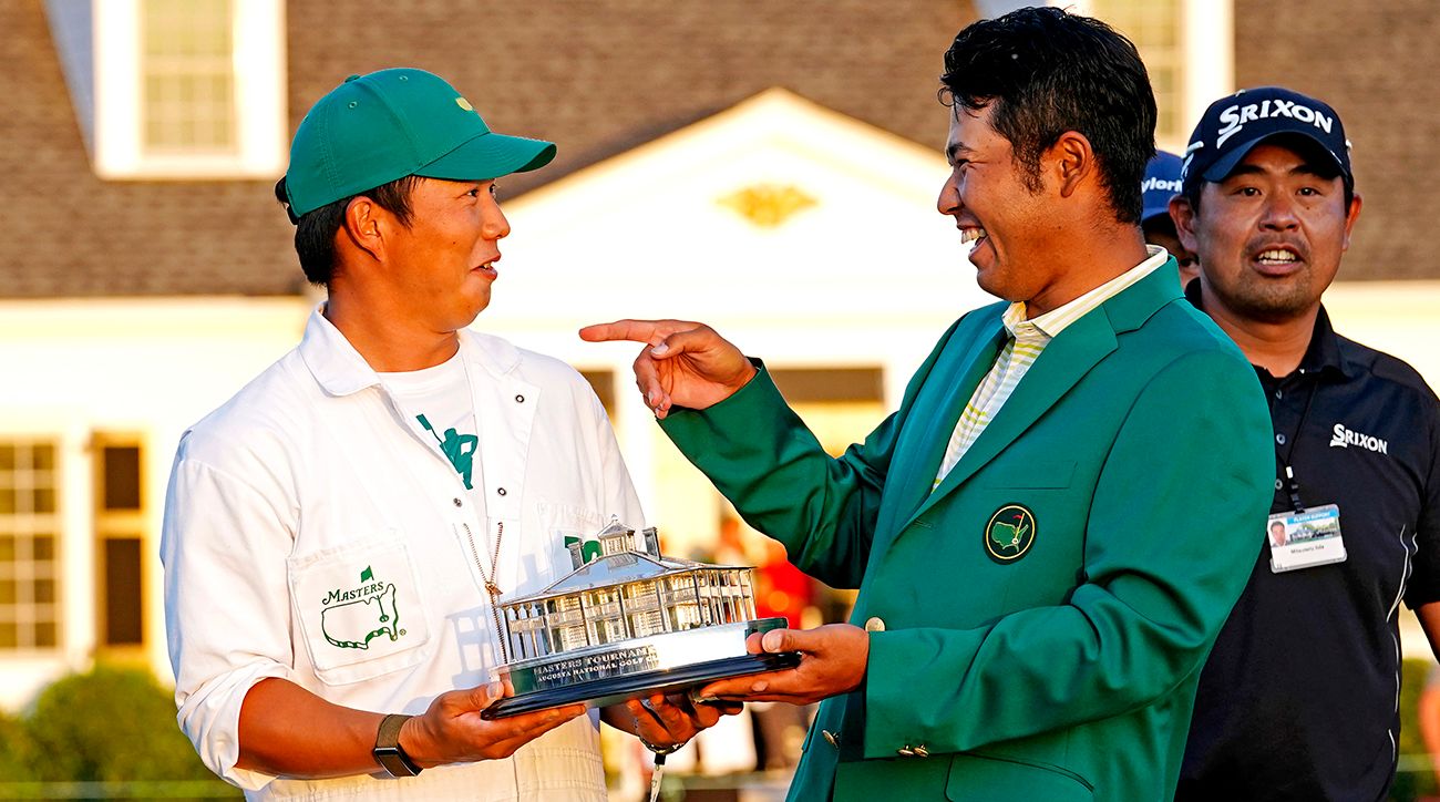 Hideki Matsuyama caddie, Shota Hayafuji 