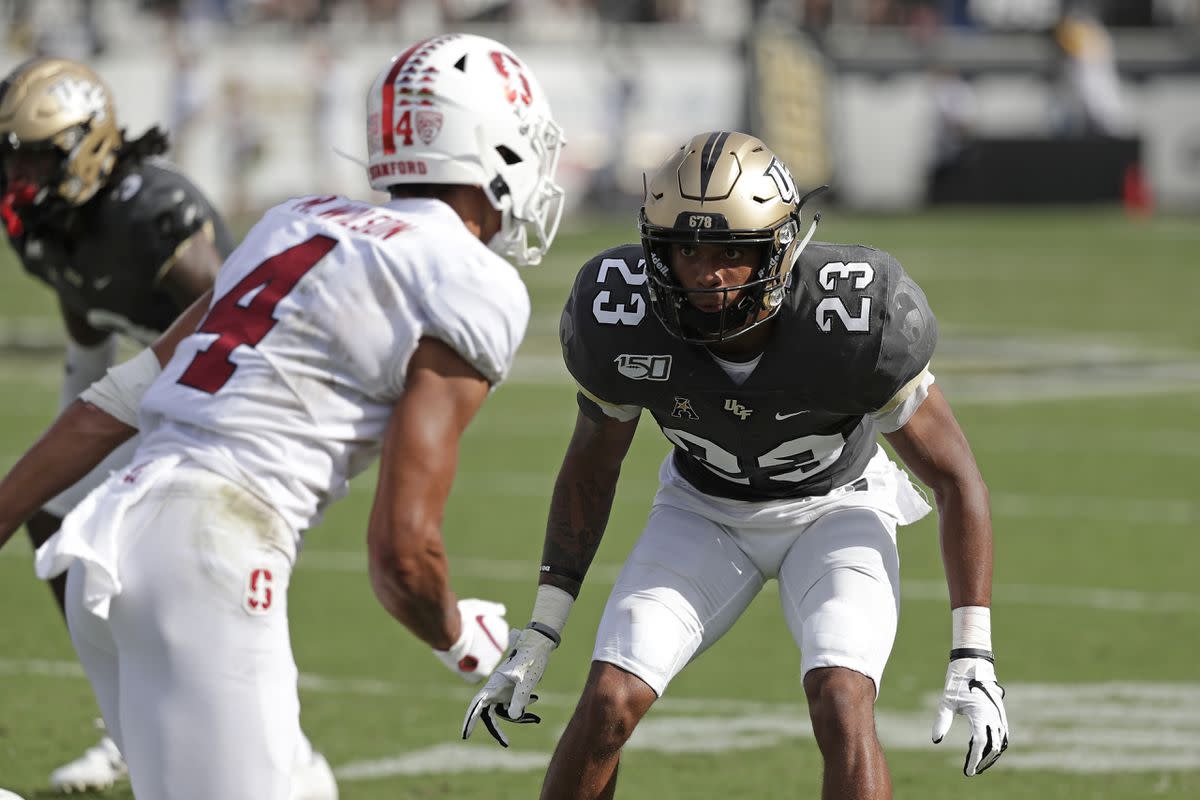 Tay Gowan Cornerback UCF Knights Scouting Report Visit NFL Draft on