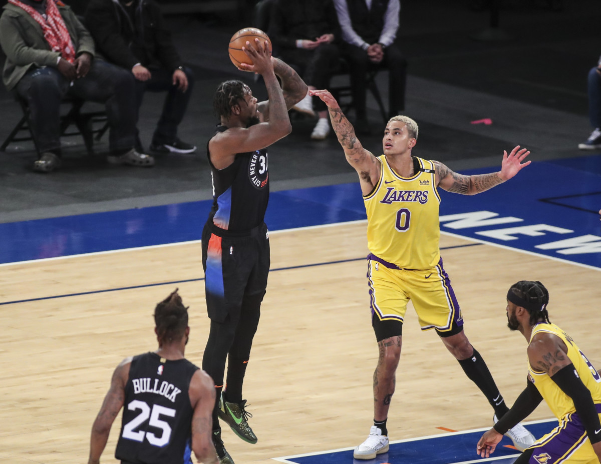 Julius Randle Powers Knicks Over Lakers Sports Illustrated La Lakers News Analysis And More