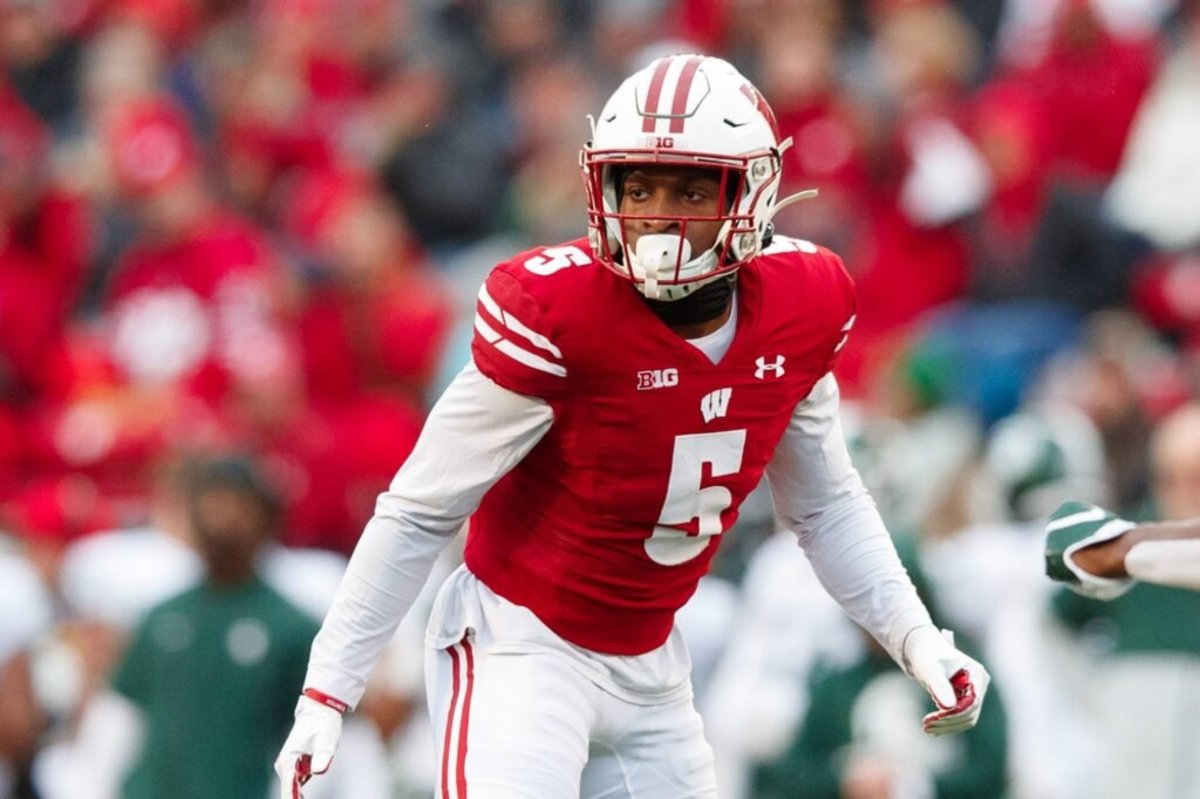 Rachad Wildgoose Inside Cornerback Wisconsin Badgers