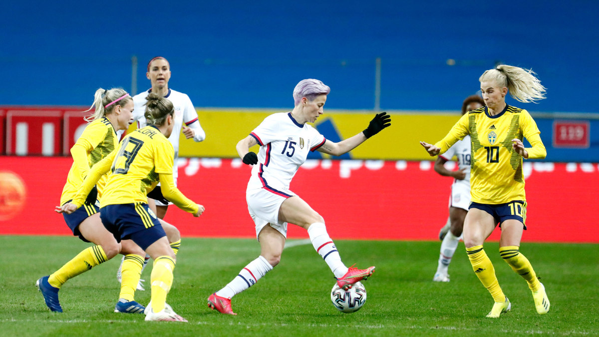 The USWNT drew Sweden in Stockholm