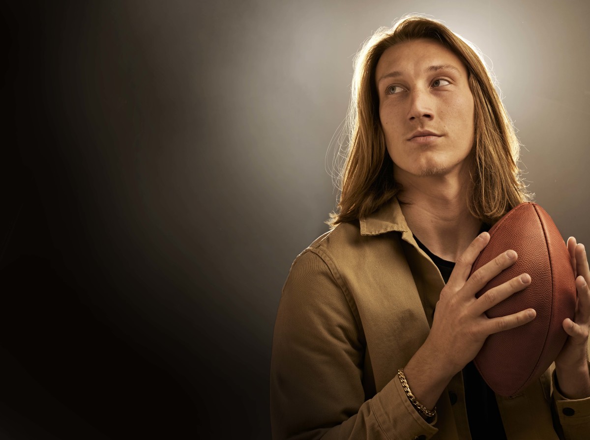 Trevor Lawrence portrait for Sports Illustrated