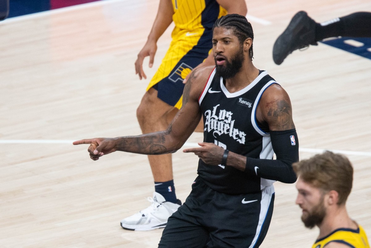 La Clippers Paul George Gives Update On Bone Edema Toe Injury Sports Illustrated La Clippers News Analysis And More