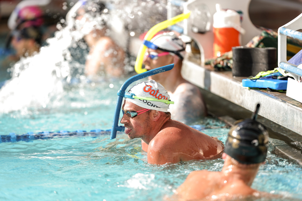 Lochte has returned to Gainesville to train for his one last shot at Olympic glory.