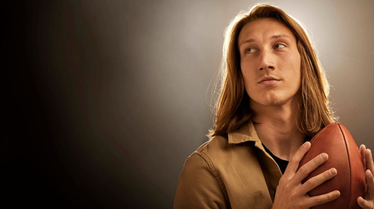 Trevor Lawrence portrait for Sports Illustrated