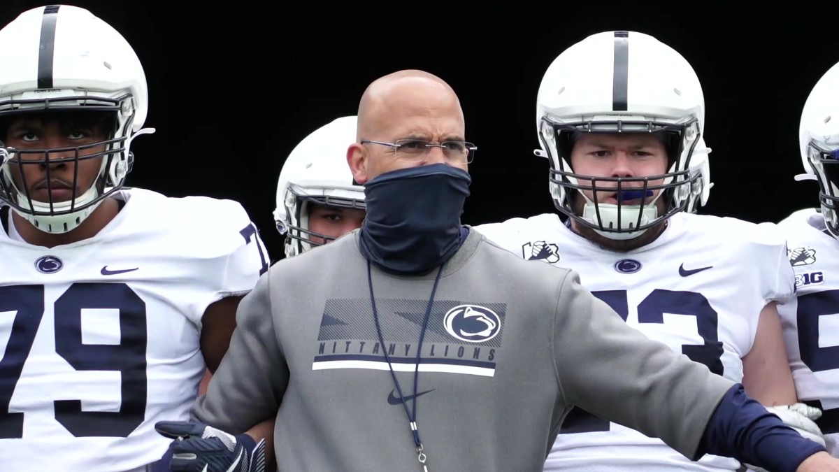 WATCH Penn State football spring football practice video highlights