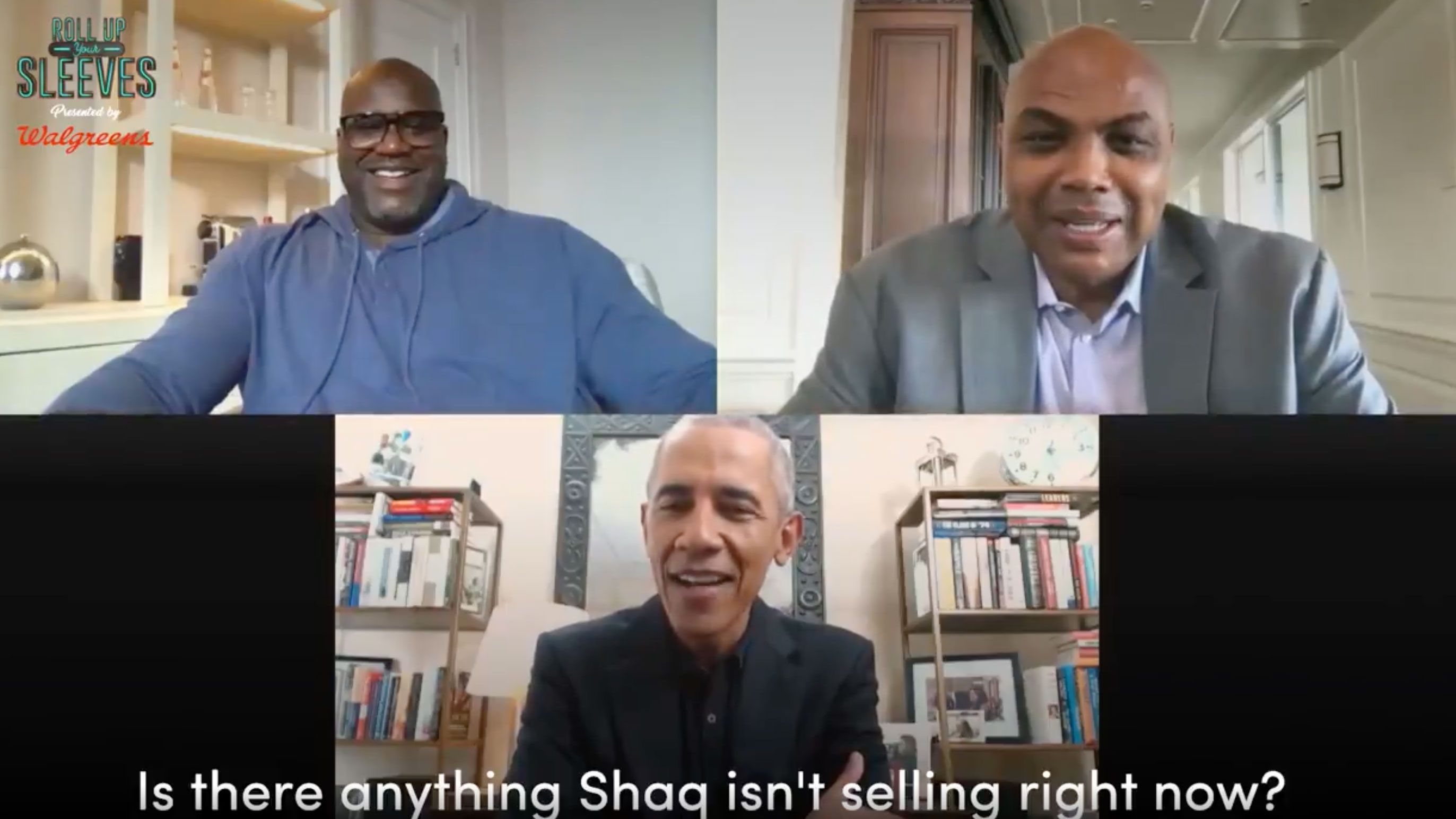 President Obama, Shaq taunt Charles Barkley about his gambling habit - Vimarsana News