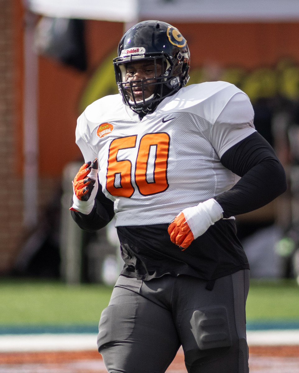 David Moore Offensive Center Grambling State Tigers 2021 NFL Draft