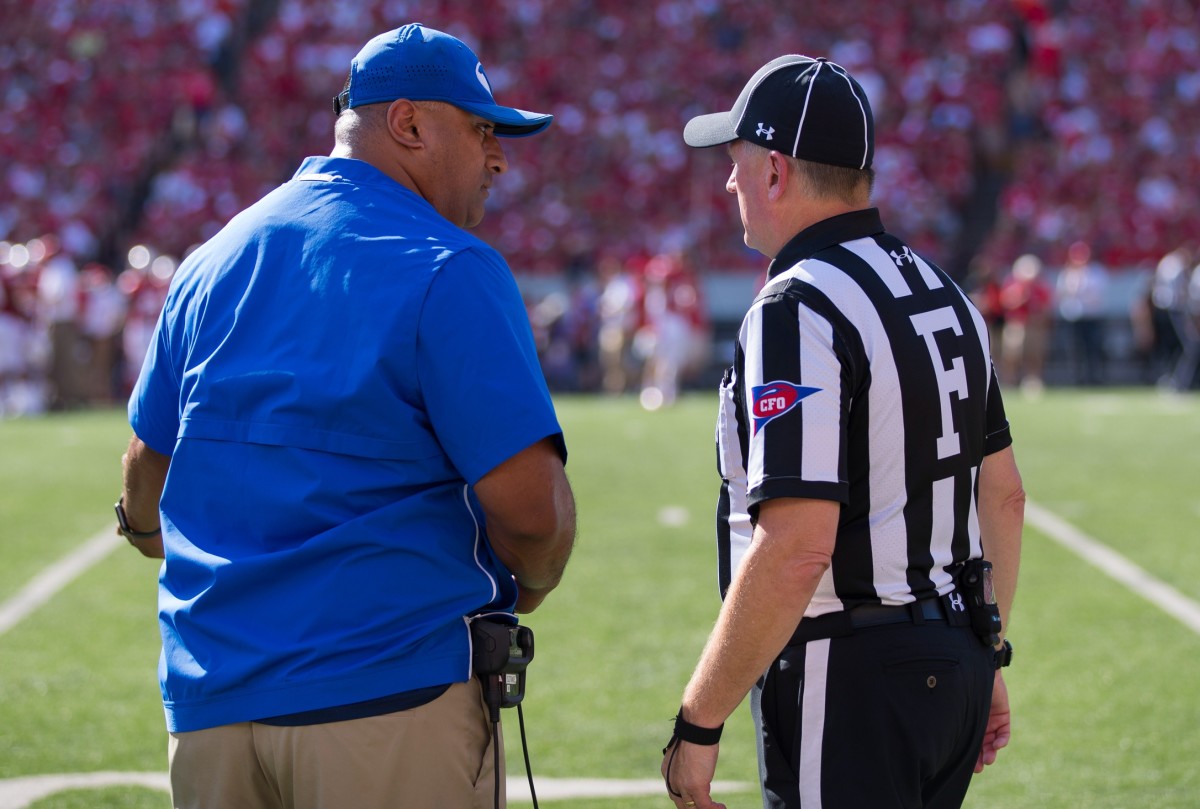 Kalani Sitake vs Wisconsin