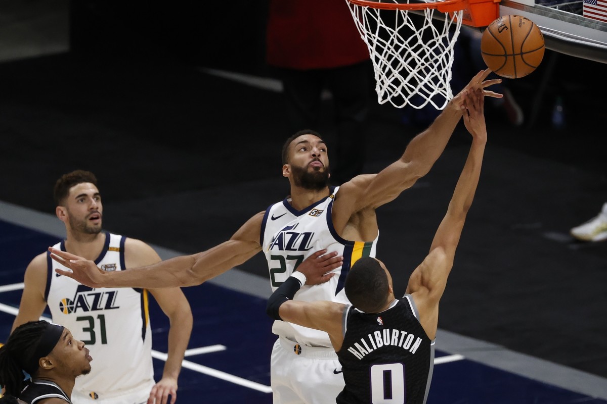 Rudy Gobert Block