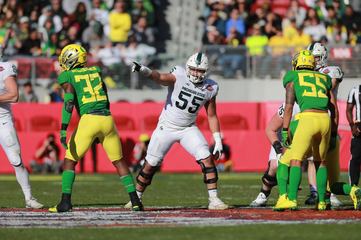 Jordan Reid Offensive Guard Michigan State Spartans Scouting Report