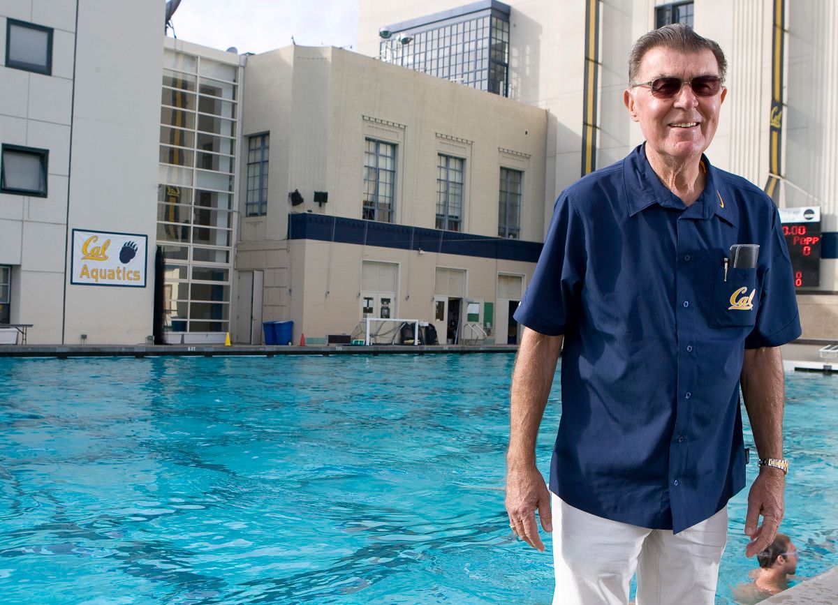 Former Cal swim coach Nort Thornton