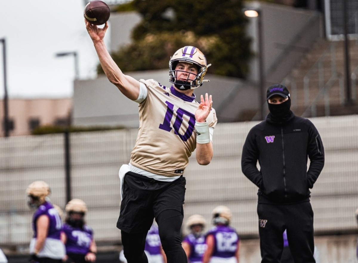 Husky QB Room Got an Upgrade, But Hierarchy Hasn't Changed