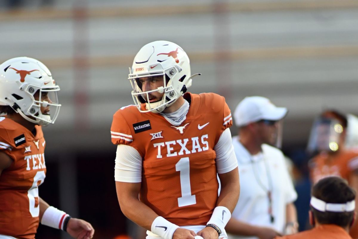 Longhorns Hudson Card Ready for QB Competition as Spring Comes to Close
