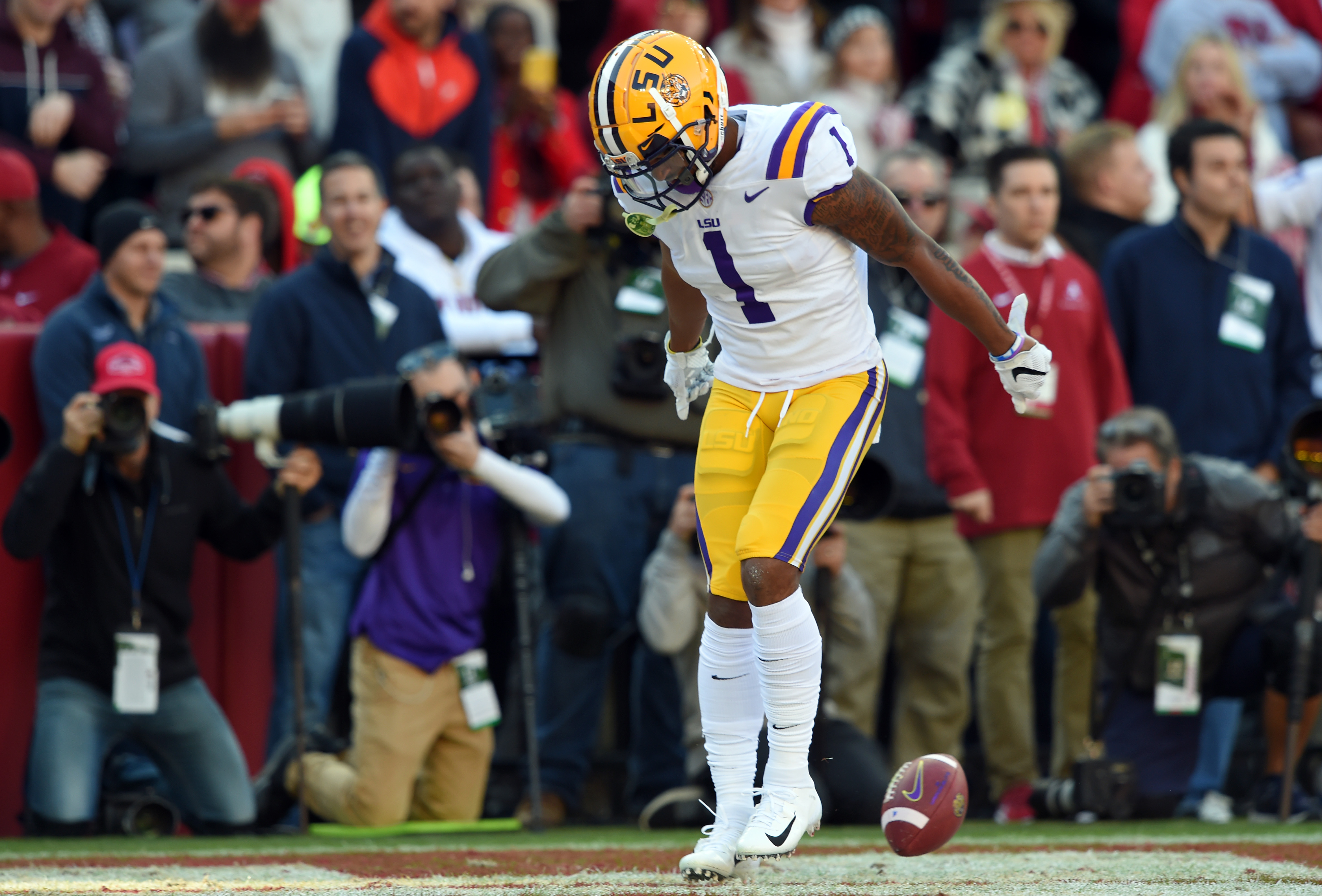 LSU Football NFL Draft Profile Receiver Ja'Marr Chase Sports