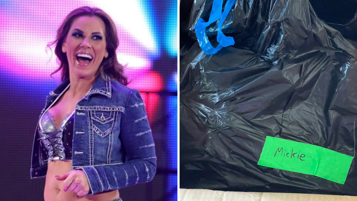 Mickie James: What garbage bag incident says about WWE's business - Sports  Illustrated