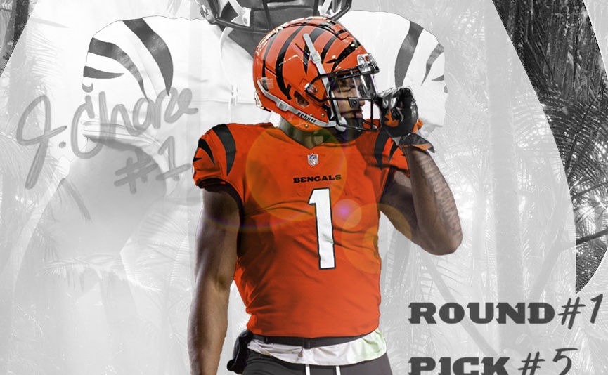 Cincinnati Bengals Receiver Ja'Marr Chase One of the