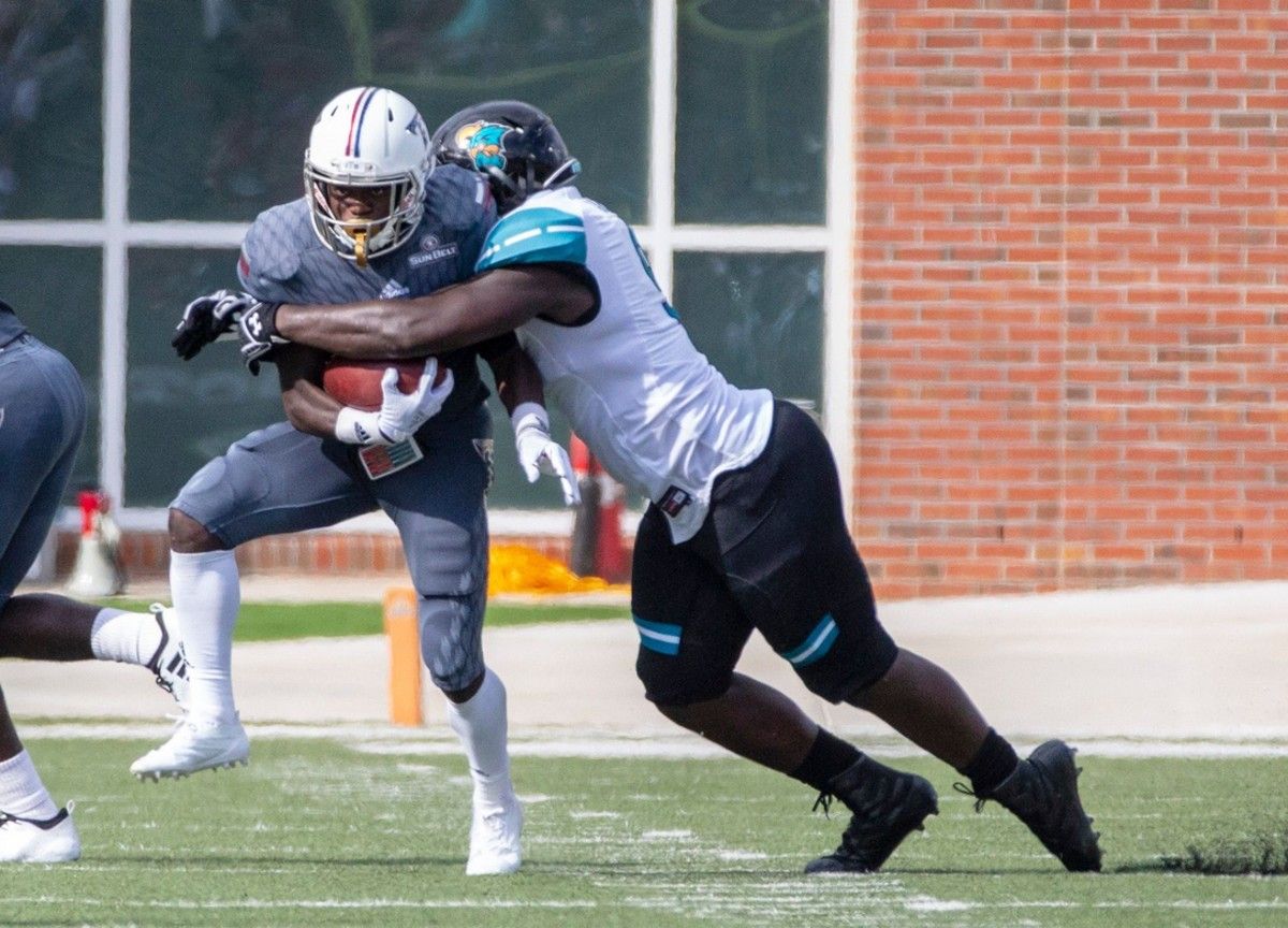 DE Tarron Jackson was drafted in the sixth round by the Eagles in the 2021 NFL Draft