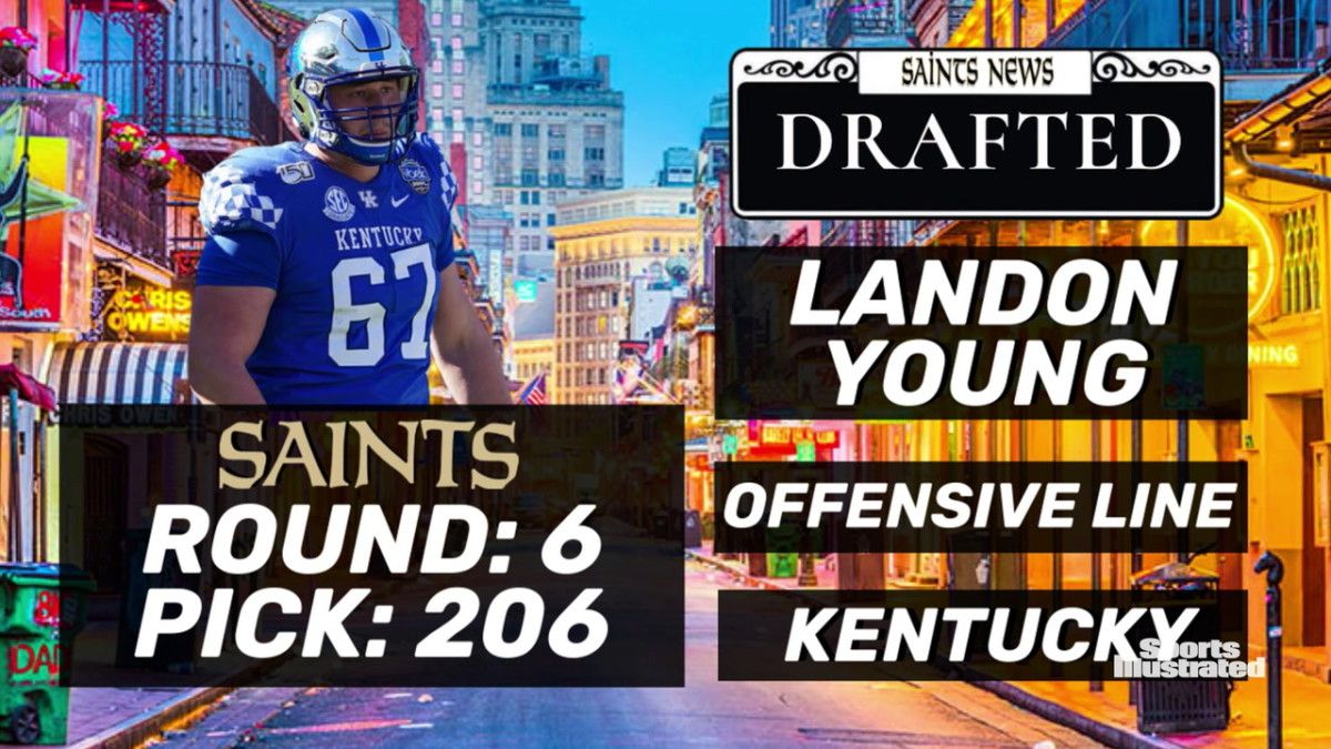 Saints Select Landon Young
