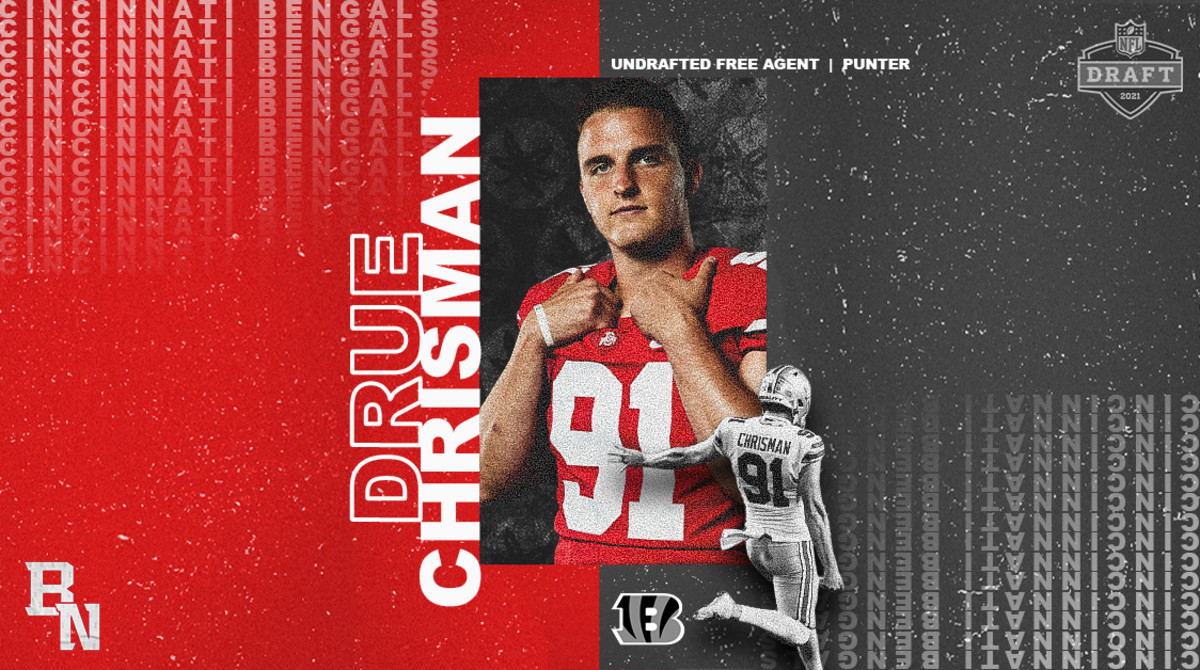 Drue Chrisman NFL Draft Card