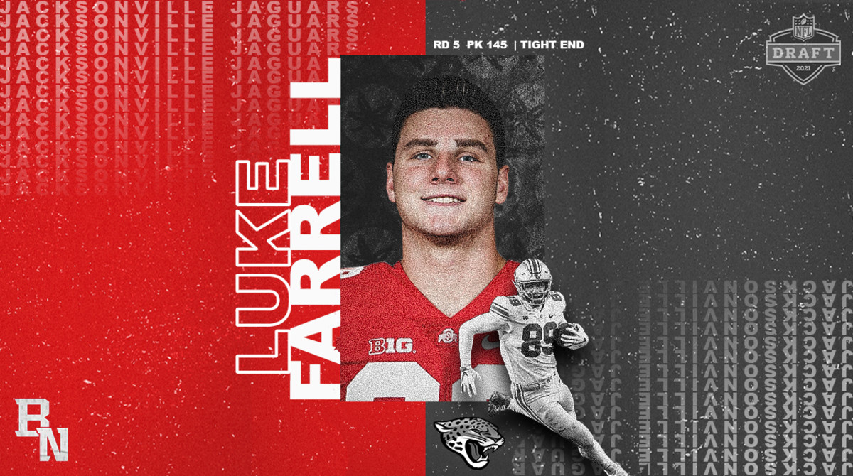 Luke Farrell NFL Draft Card