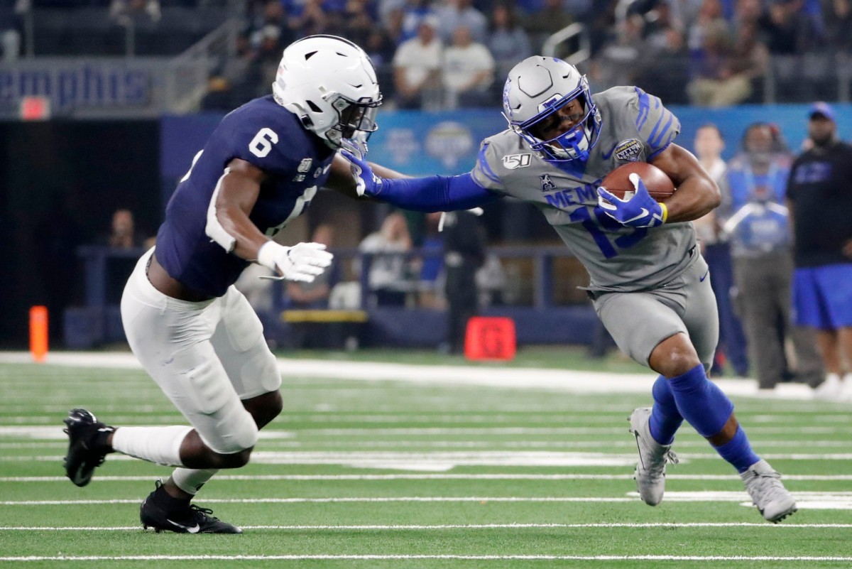 Eagles drafted RB Kenneth Gainwell in the fifth round of the 2021 NFL Draft