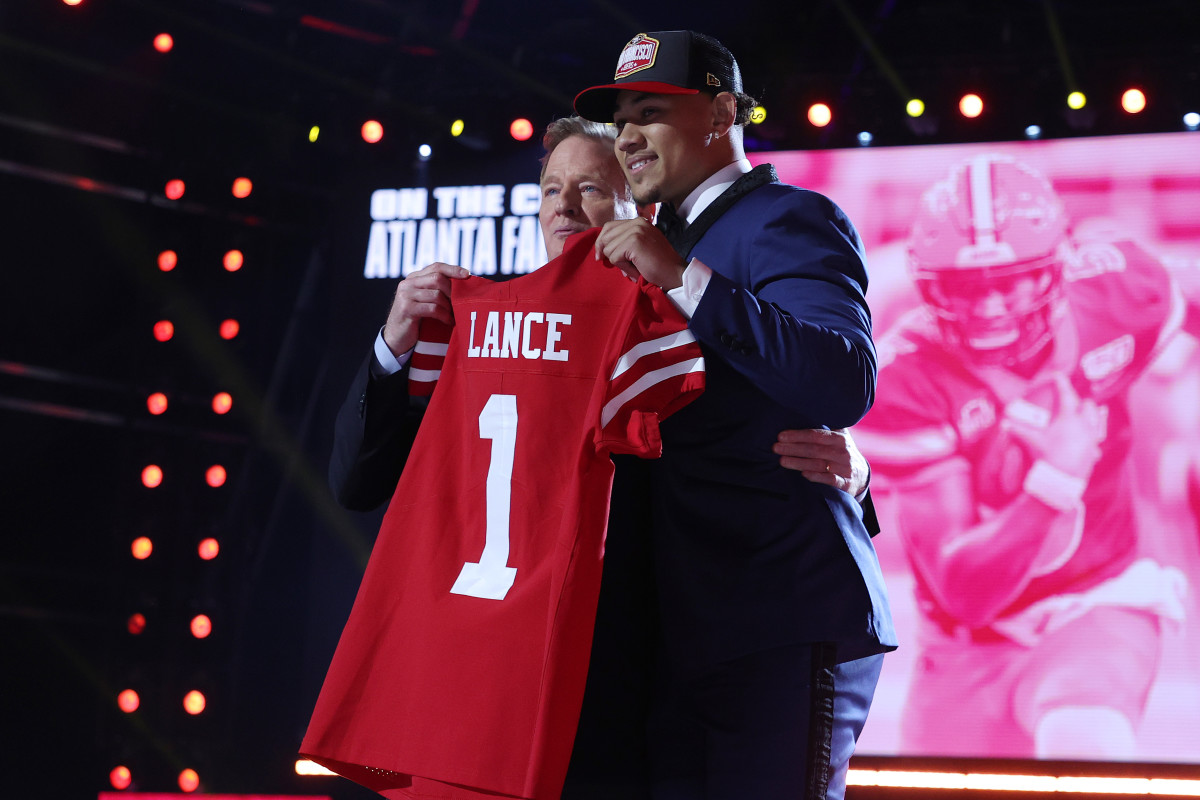 Botany whistle skirmish Justin Fields, Trey Lance, Aaron Rodgers and inside the biggest stories on  NFL draft night - Sports Illustrated
