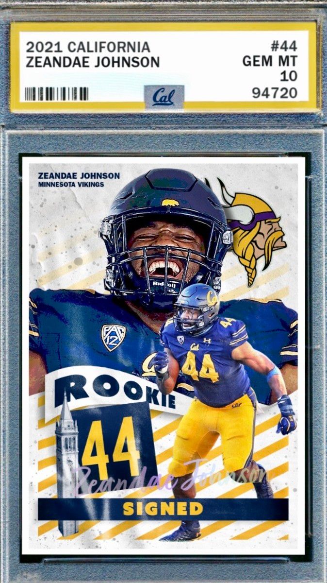 Zeandae johnson card