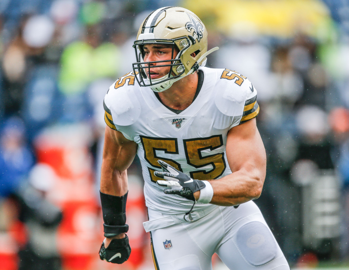 Saints linebacker Kaden Elliss