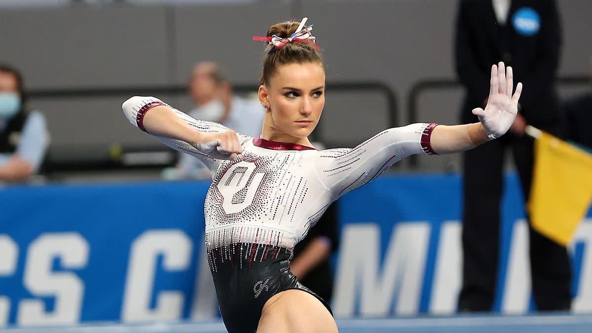 Oklahoma Sooners Gymnast Anastasia Webb named Big 12 