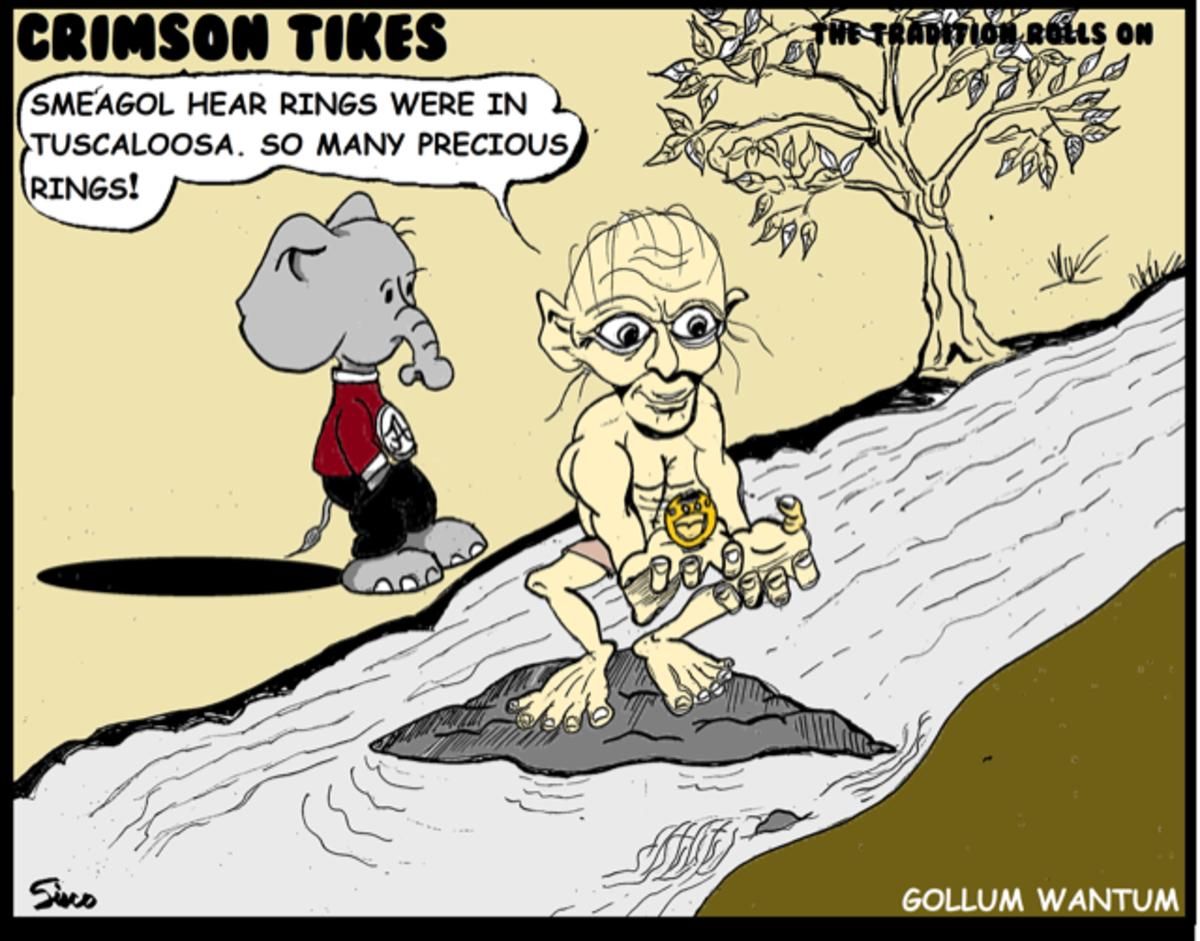 The Sunday Crimson Tikes: Gollum Wantum - Vimarsana News