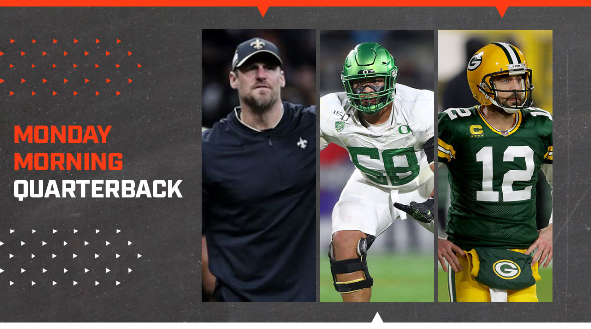 MMQB: Dan Campbell, Penei Sewell and Aaron Rodgers