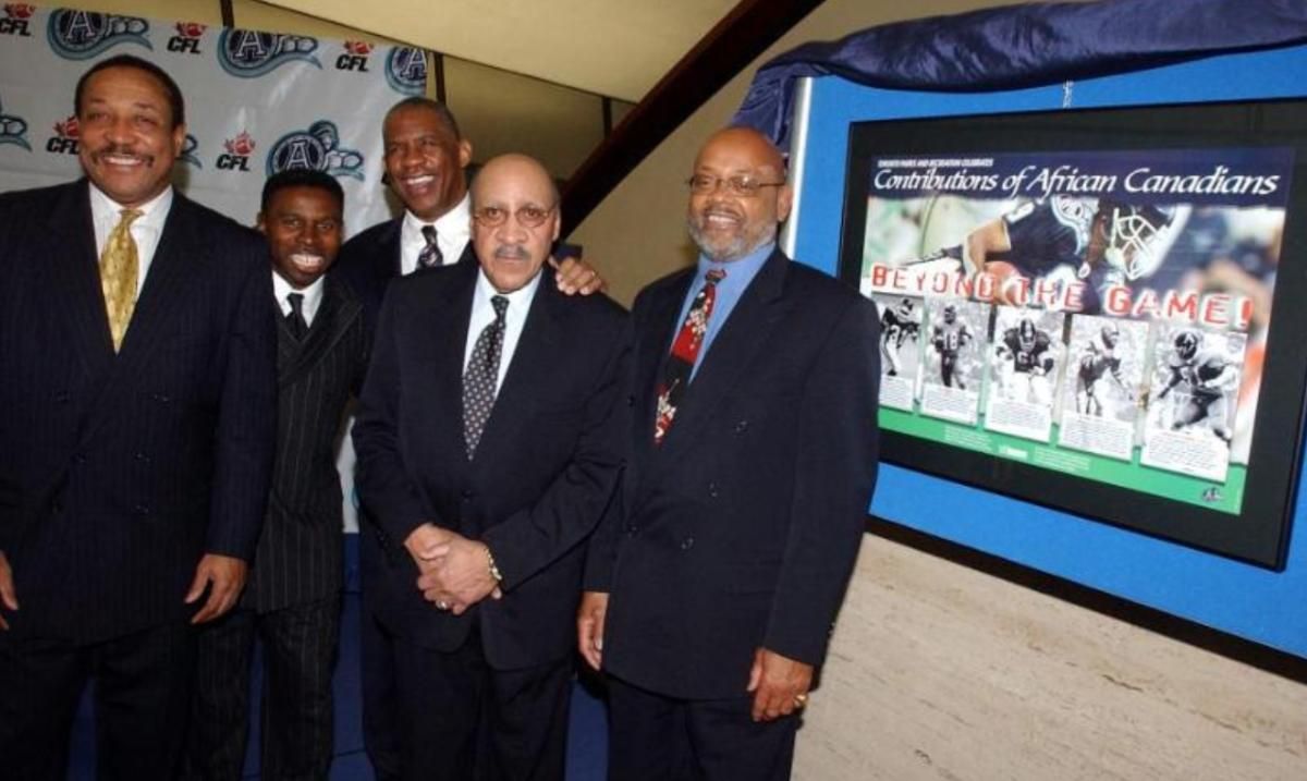 Granville Liggins (far right)