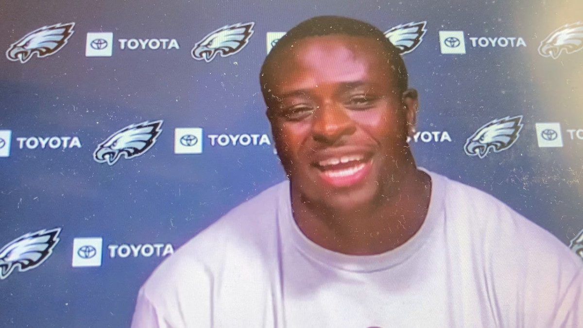 Tarron Jackson on why he chose to wear No. 75 with the Eagles