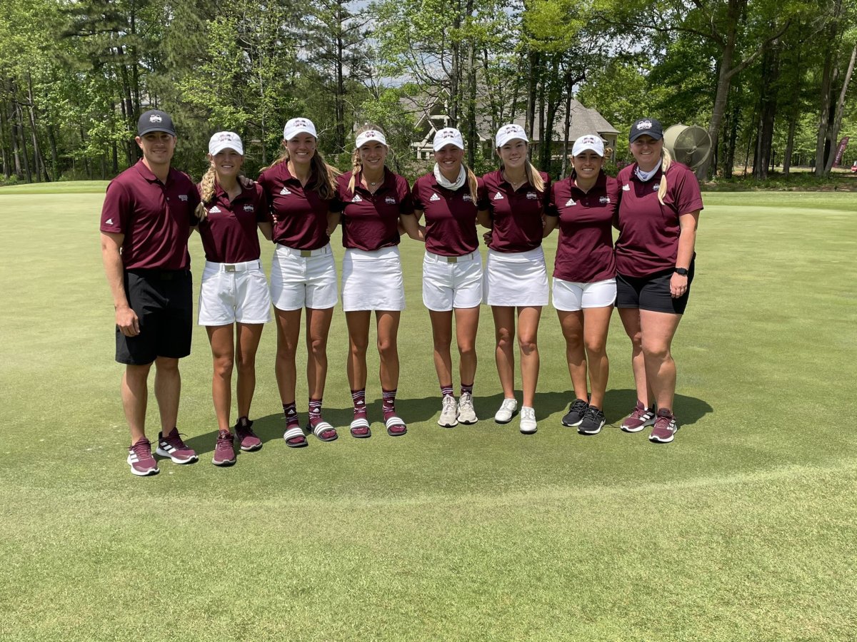 Mississippi State's women's golf team's season ended abruptly on Wednesday when the NCAA determined the Baton Rouge Regional could not be played. It was MSU's 10th all-time NCAA appearance and the Bulldogs were hoping to build on a second-place finish at the SEC Championships. (File photo courtesy of Mississippi State athletics)