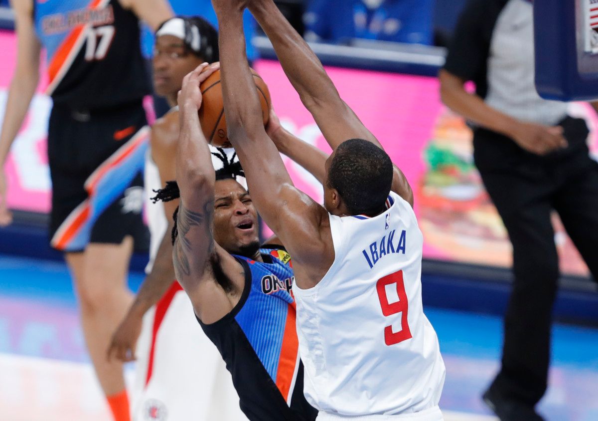 Josh Hall, Serge Ibaka, LA Clippers