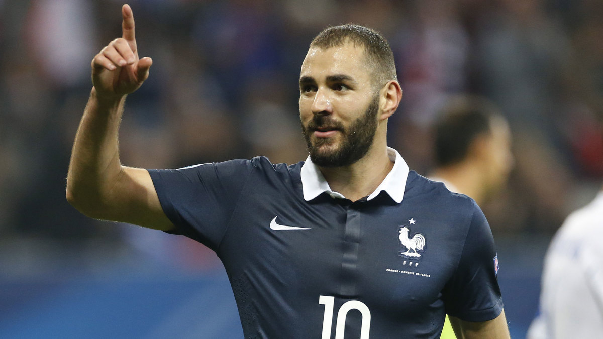 Karim Benzema is back for France