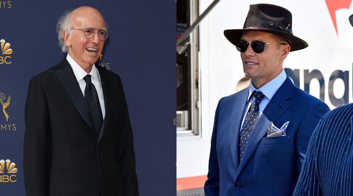 Larry David wasn't impressed when he met Tom Brady at the Kentucky Derby - Vimarsana News