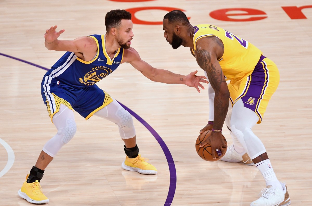 LeBron James and Stephen Curry will lead their respective teams against each other in the NBA's Play-In Tournament