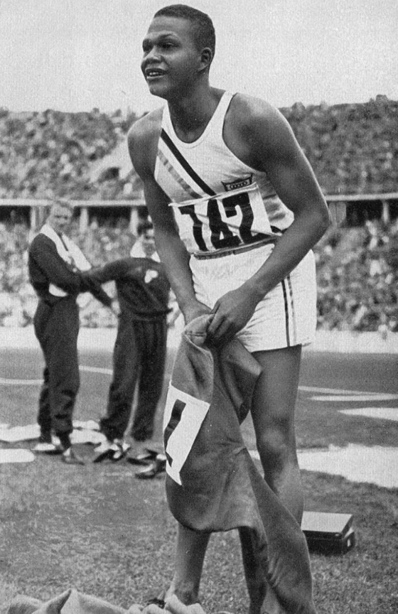 Archie Williams at the Berlin Olympics