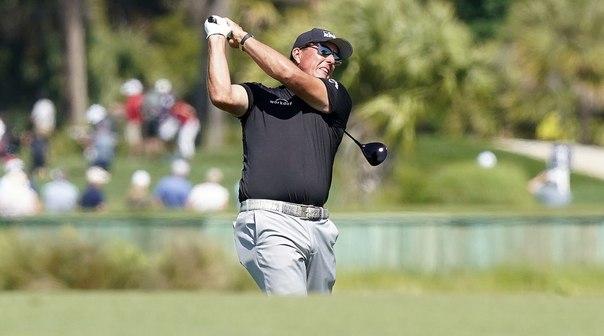 Phil Mickelson leads PGA Championship after second round - Sports ...