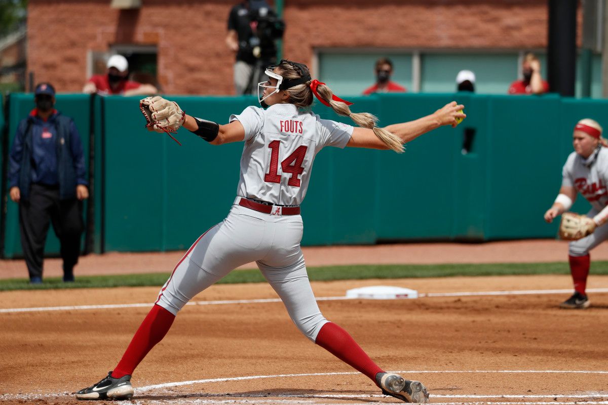 Montana Fouts Alabama softball