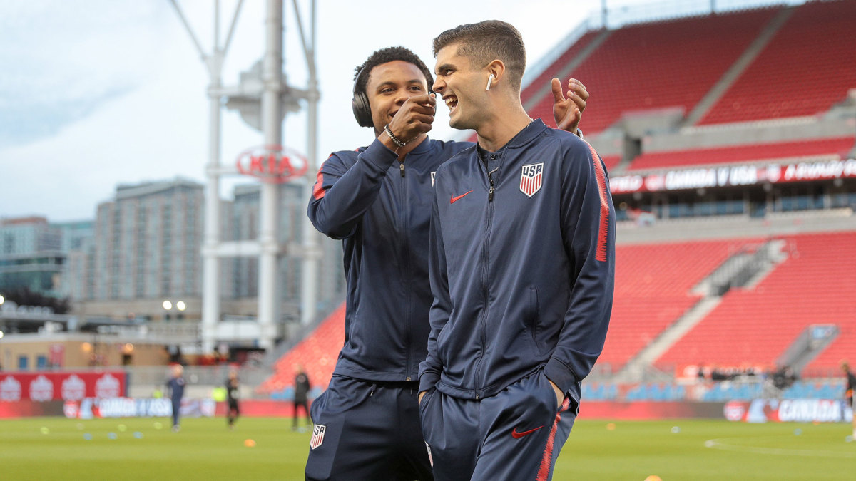 USMNT's Weston McKennie and Christian Pulisic