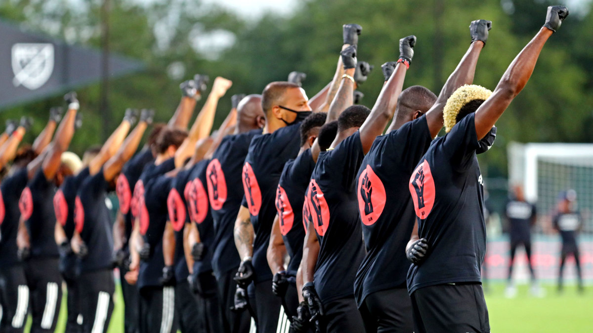 MLS's Black Players for Change