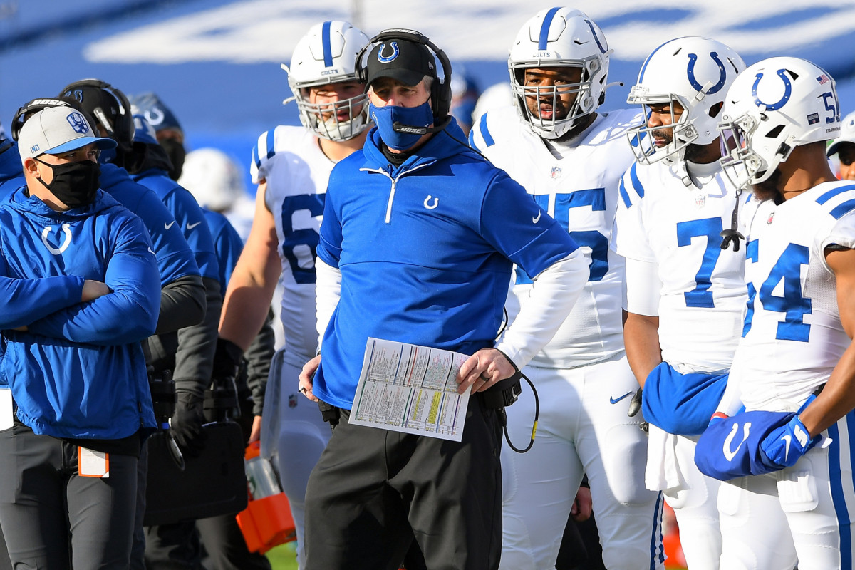 Indianapolis Colts head coach Frank Reich