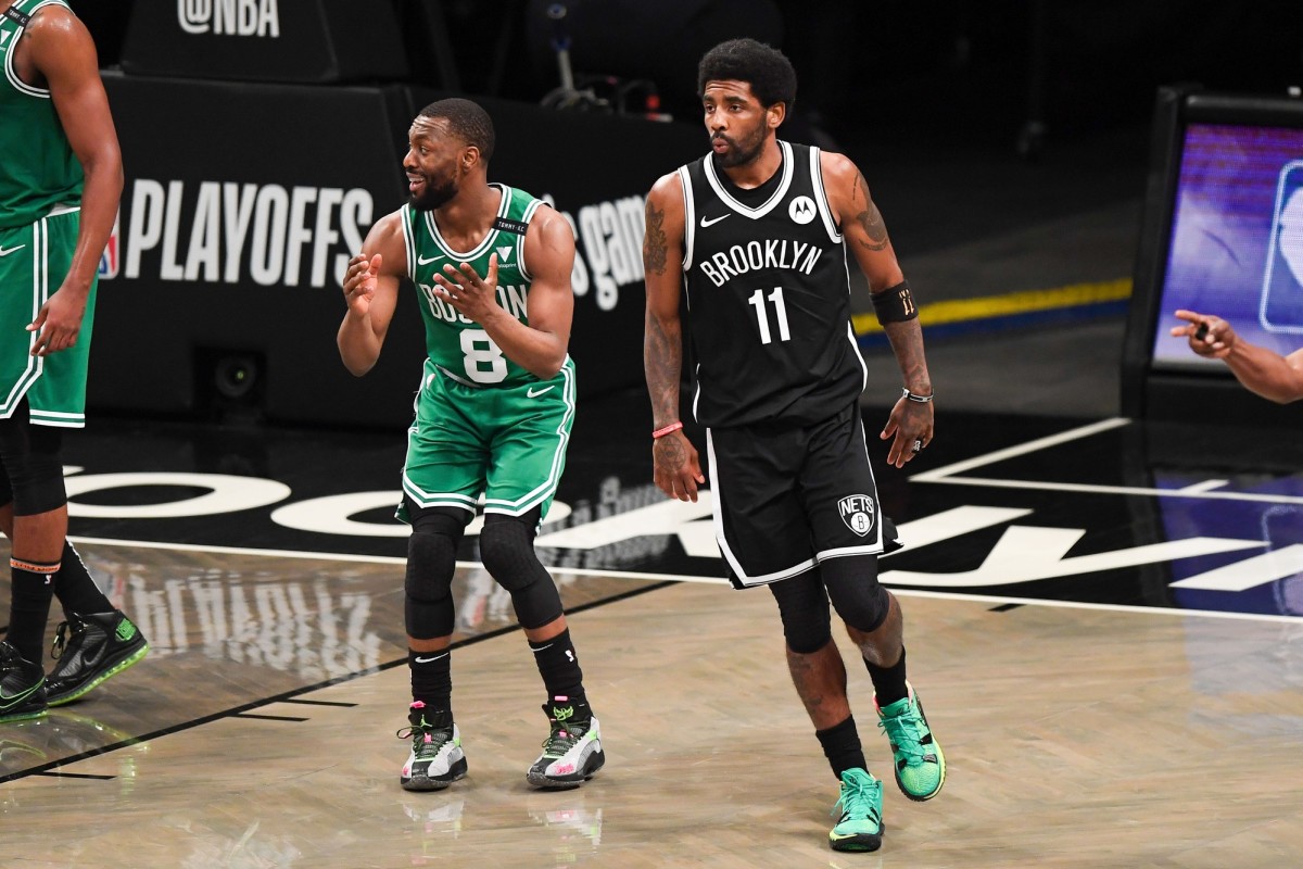 NBA Playoffs: Kyrie Irving's Pre-Game Outfit Before Nets and