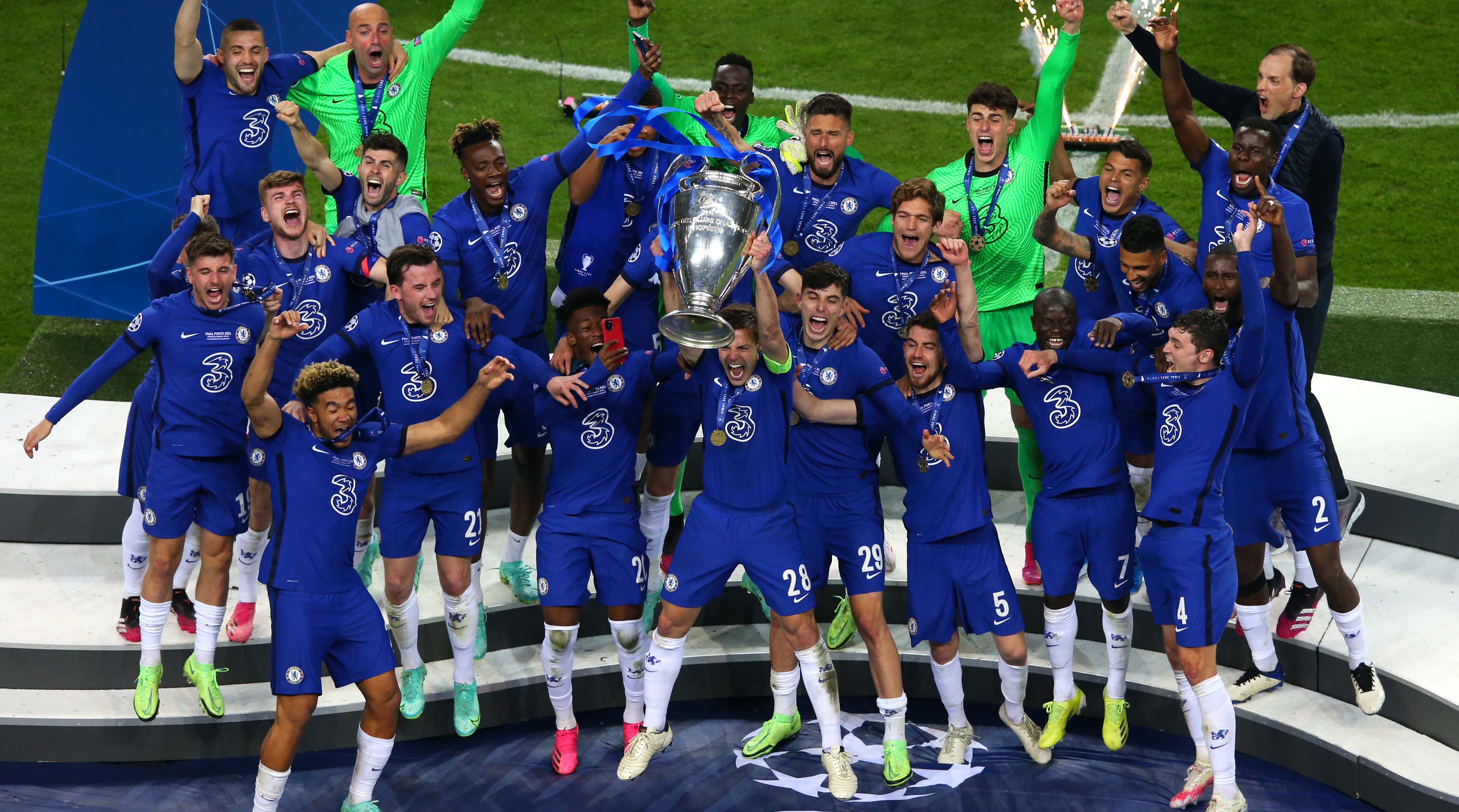 Chelsea, English Premier League winners, eye Champions League