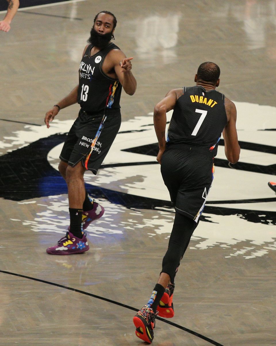 James Harden, Kevin Durant, Brooklyn Nets