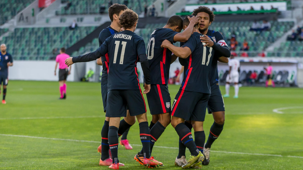 The USMNT plays in the Nations League final four