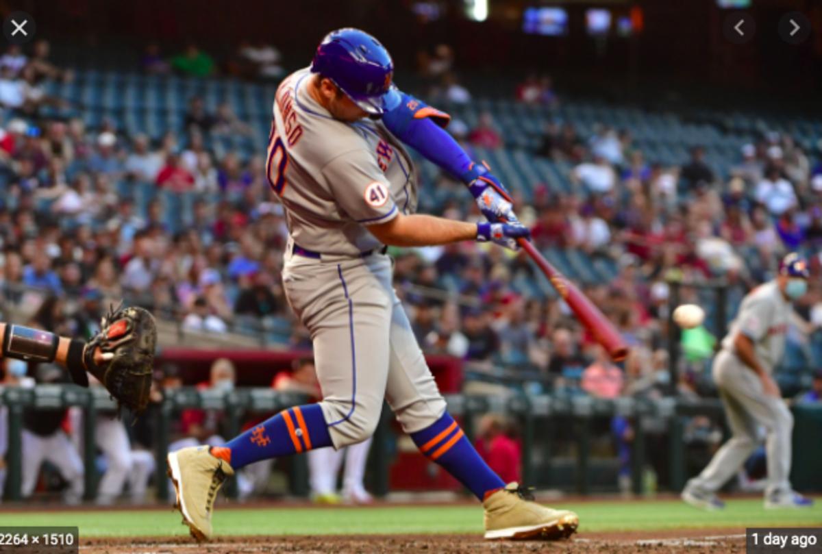 Mets first baseman Pete Alonso returned from the IL with authority, slugging a home run and driving in four.